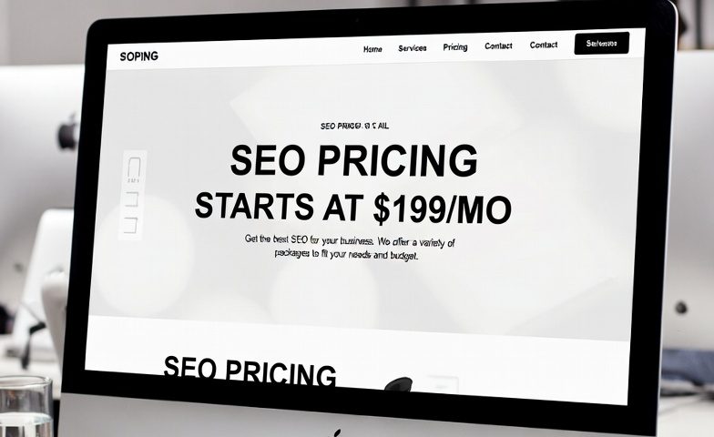 website design & SEO pricing