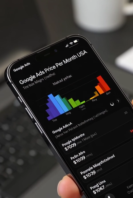 Real Google Ads Price Per Month USA